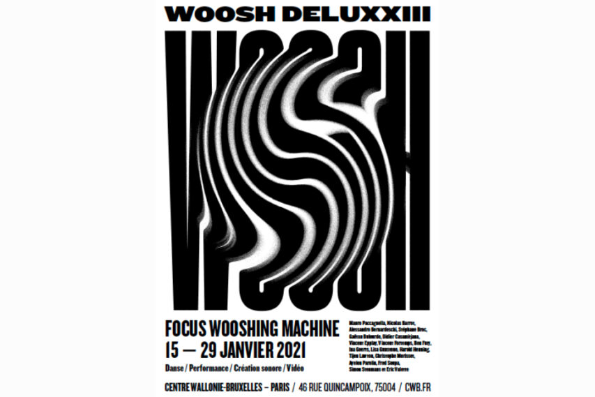WOOSH DELUXXIII | Focus autour de la Compagnie, Centre Wallonie-Bruxelles | Paris, janvier 2021